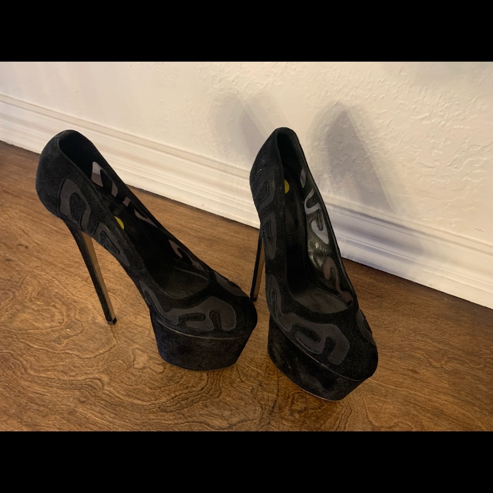 Black 7” Olcay Gulsen Shoes